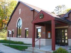 fellowhship hall outside